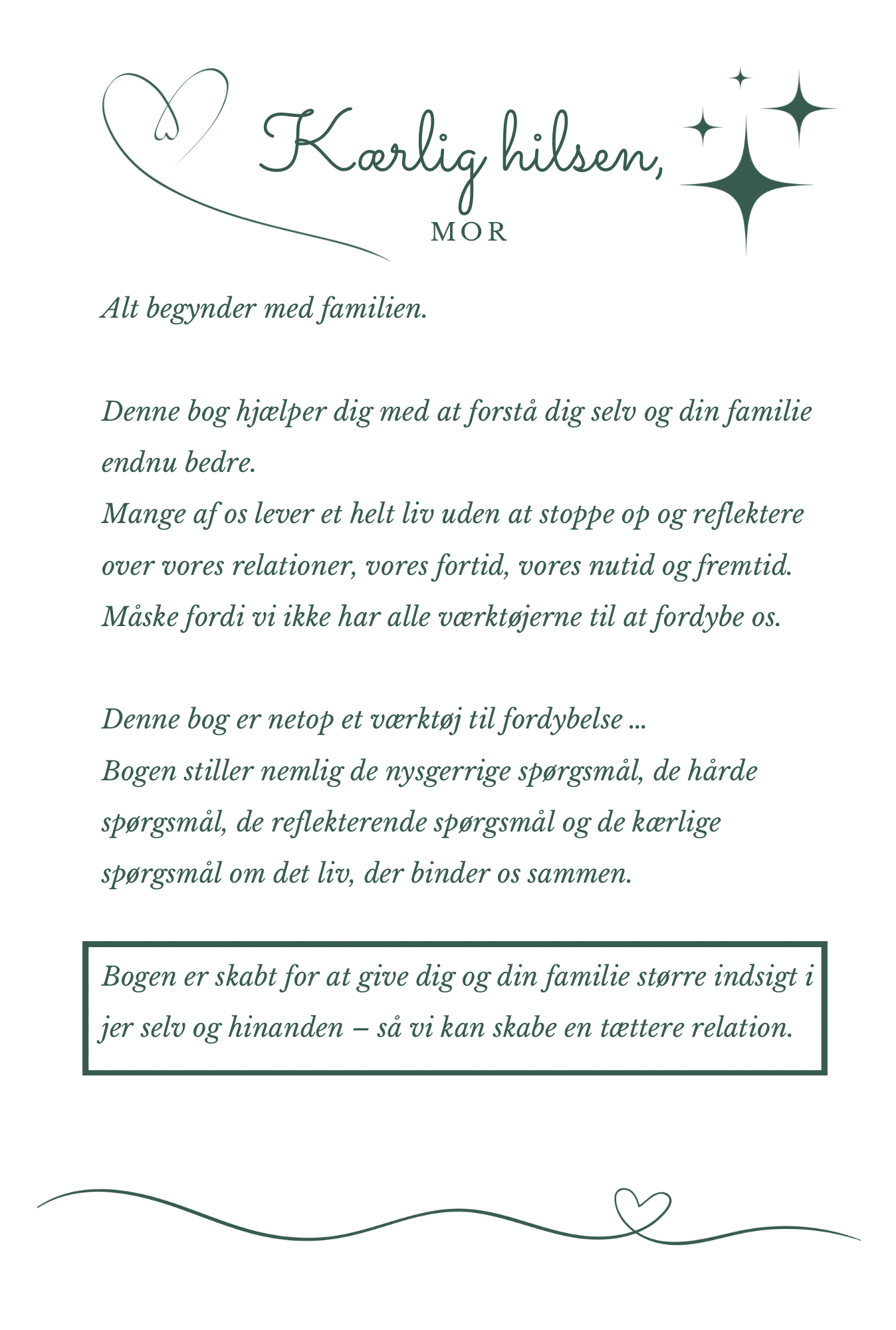 Kærlig hilsen, mor
