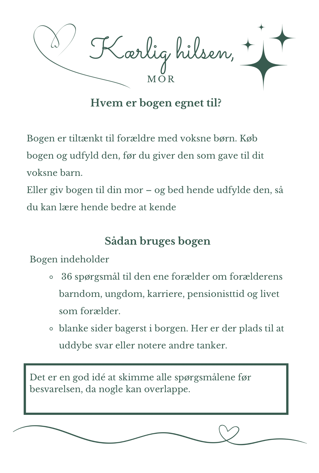 Kærlig hilsen, mor
