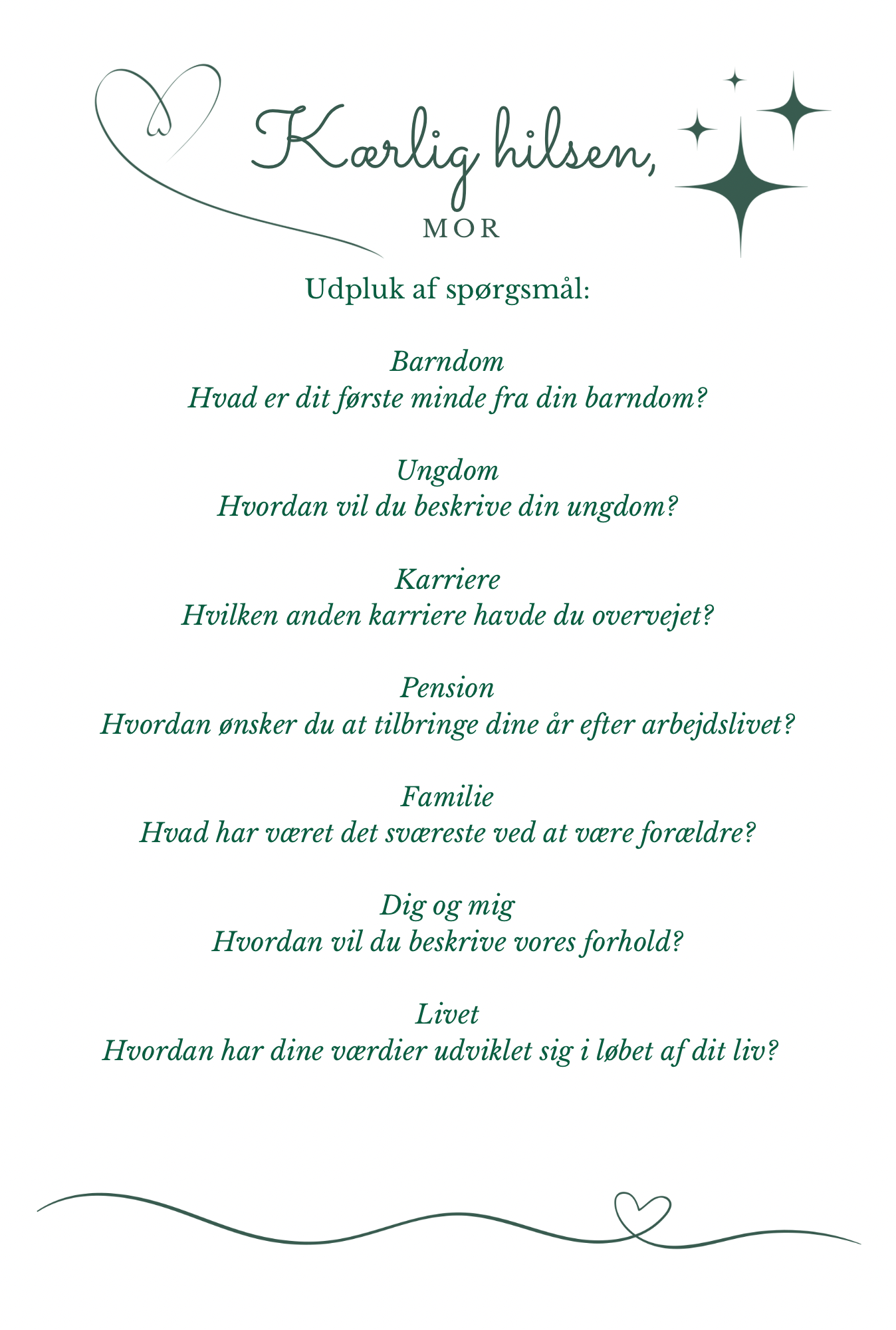 Kærlig hilsen, mor