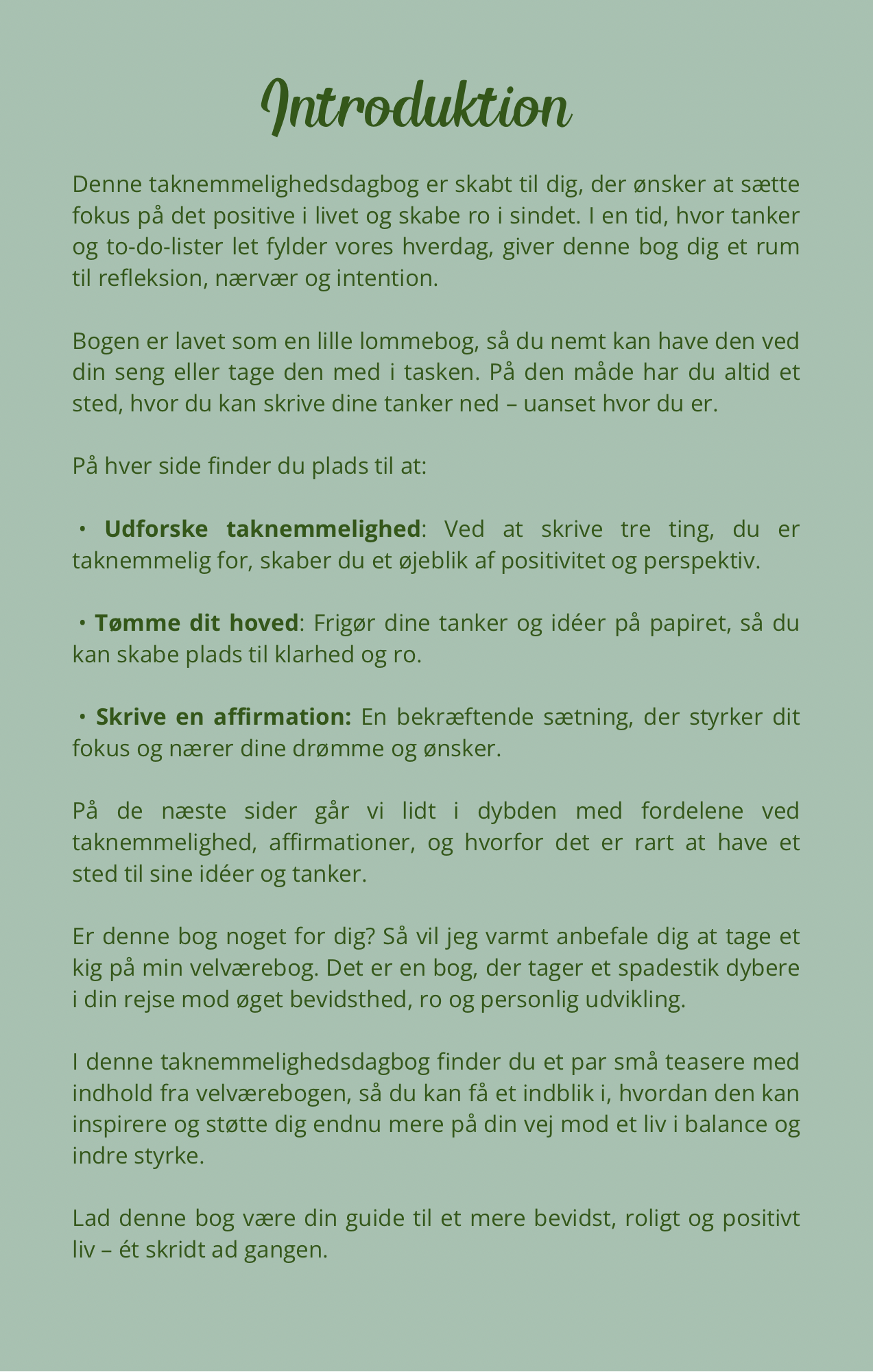 Taknemmelighedsdagbog